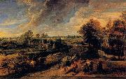 Peter Paul Rubens Return from the Fields oil painting reproduction
